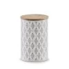 Vorratsdose »Bamboo«, Grau, Metall