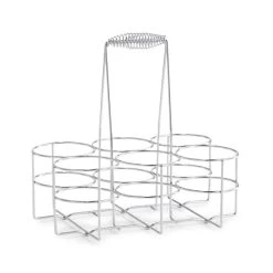 Brettchenständer, Metall, Silberfarben