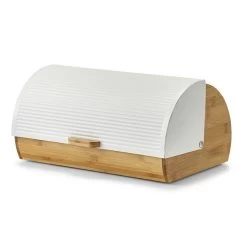Brotkasten »Bamboo«, BxHxL: 27 X 19 X 39 Cm, Weiß