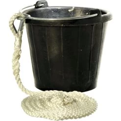 Yachticon Eimer, Fassungsvermögen: 8 L, Gummi