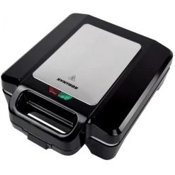 Syntrox Sandwichmaker XLC Mit Keramikplatten Thermostat Und Edelstahldekor