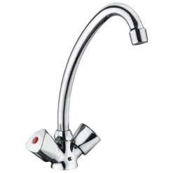 Spültischarmatur »LISA«, Messing, Glänzend, ⅜"