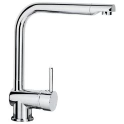 Spültischarmatur »MUNDO«, Messing/Druckguss, Glänzend, ⅜"