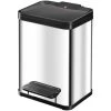 HAILO Abfalleimer »Öko Duo Plus M«, Edelstahlfarben, Mit Softclose, 18 L