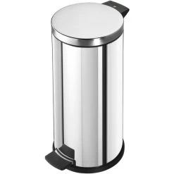 HAILO Abfalleimer »Solid L«, Silberfarben, 18 L