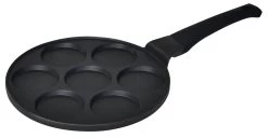 Pfannkuchen Pfanne Ø26cm 7 Fächer Induktion Alu Guss Spiegelei Crepespfanne Pancake