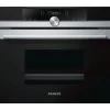 Siemens IQ700 CD634GAS0 Dampfgarer Klein Schwarz, Edelstahl Tasten, Drehregler, Berührung
