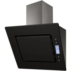 Schräghaube »CH99040-60S«, Motorleistung: 168 W, Edelstahl/Glas, Schwarz