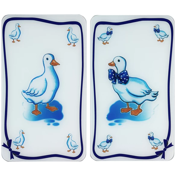 Wenko Herdabdeckplatte, Mehrfarbig, Gehärtetes Glas/Kunststoff