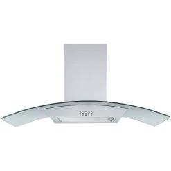 Glasschirmhaube »CH0190IXB«, Motorleistung: 67 W, Edelstahl/Glas, Edelstahlfarben