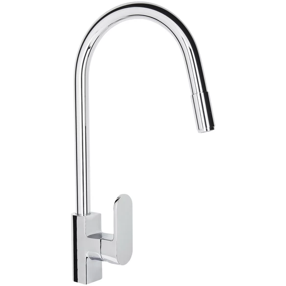 Spültischarmatur »GIRONA«, Messing, Glänzend, ⅜", Inkl. Ablaufgarnitur