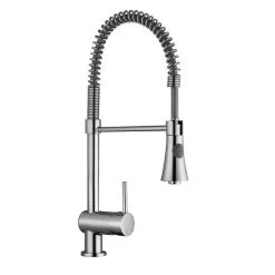 Spültischarmatur »CORNWALL«, 1/2", Wassersparend, Messing, Chromfarben, 360° Schwenkbar