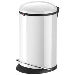 HAILO Abfalleimer, Weiß, Mit Softclose