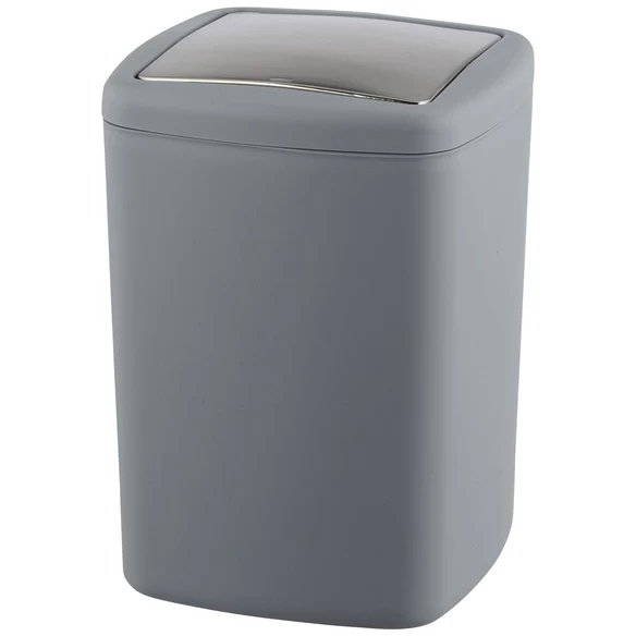 Wenko Schwingdeckeleimer, 8,5 L, Grau