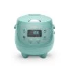 Reishunger Digitaler Mini Reiskocher Und Dampfgarer, Mint - Timer - Kleiner Multikocher, 8 Programme, 7-Phasen-Kochtechnologie, 1-3 Personen