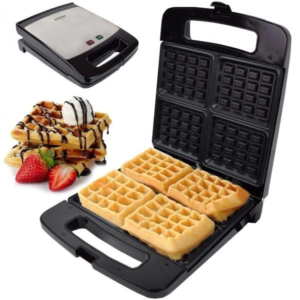 Syntrox Waffeleisen Für Belgische Waffeln XXL